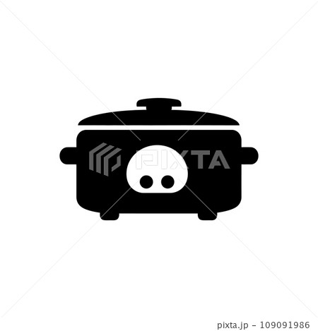 Slow Cooker icon - Simple Vector Illustration 109091986