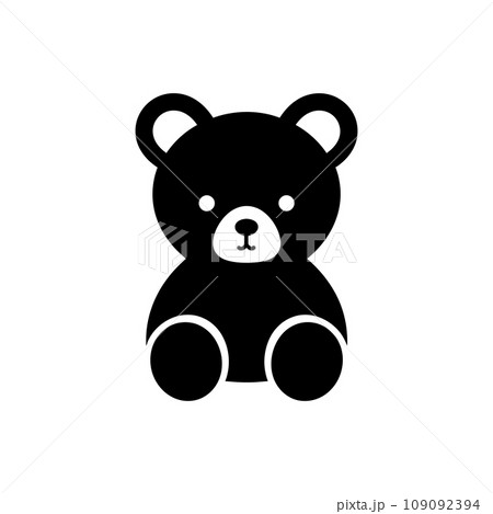 Teddy bear icon - Simple Vector Illustration 109092394