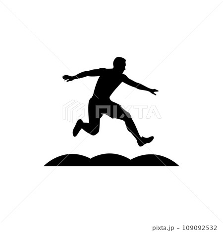 Long Jump Icon 109092532