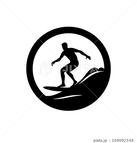 Surfing Icon Surfing Icon 109092548