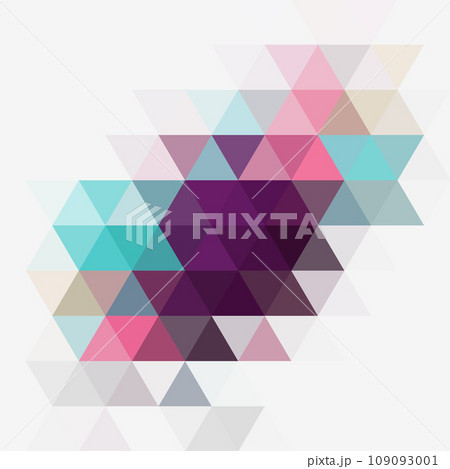 vector illustration of triangle geometric 109093001
