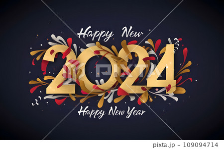 Festive Font Fiesta, Welcoming the New Year 109094714