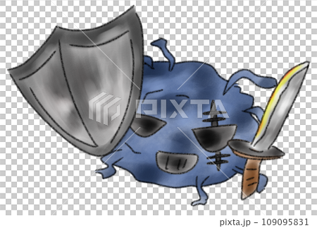 Illustration of tough germs Illustration of tough germs 109095831