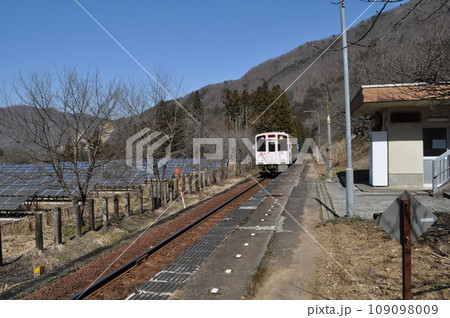 会津鉄道　大川ダム公園駅 109098009