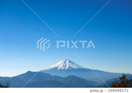 百蔵山から見た富士山 百蔵山から見た富士山 109098372