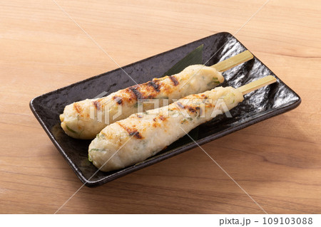 九条ねぎ　つくね串　名古屋コーチン入り 109103088