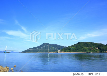 安芸灘大橋を通り抜けて 西に向かうシースピカ 安芸灘大橋を通り抜けて 西に向かうシースピカ 109104106