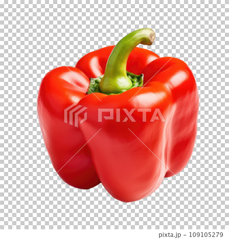 Juicy Red Sweet Pepper Juicy Red Sweet Pepper 109105279
