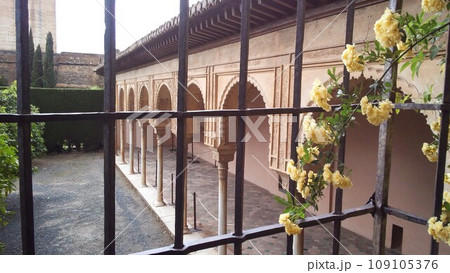 アルハンブラ宮殿、メスカール宮の中庭【スペイン・グラナダ】 109105376
