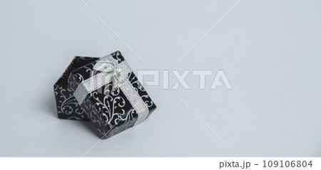close up of a black box on white background close up of a black box on white background 109106804