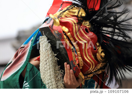 香川県西部の秋祭りの獅子 109107106