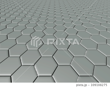 3DCG《六角形磁磚/牆地板》背景/無限平面 3DCG《六角形磁磚/牆地板》背景/無限平面 109108275