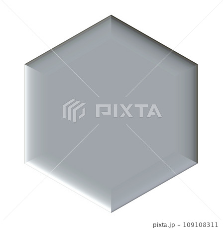 3DCG「六角形タイル」 3DCG「六角形タイル」 109108311