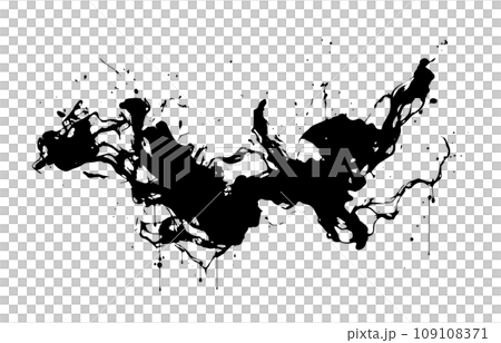 AI影像墨跡潑墨素材設計 AI影像墨跡潑墨素材設計 109108371