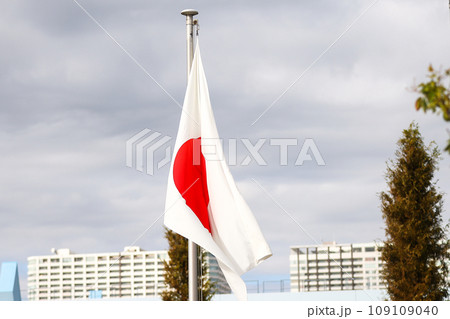 日本国、国旗 109109040