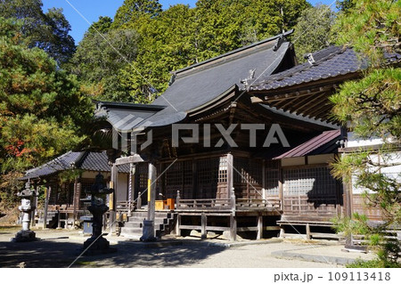 岡山県苫田郡鏡野町にある「圓通寺」：本堂 109113418