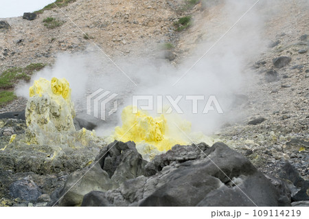玉川温泉園地自然研究路　噴気孔 109114219