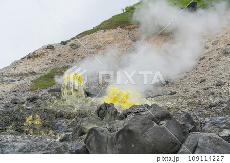 玉川温泉園地自然研究路 噴気孔 玉川温泉園地自然研究路 噴気孔 109114227