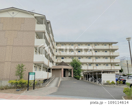 公共住宅のある風景 109114614