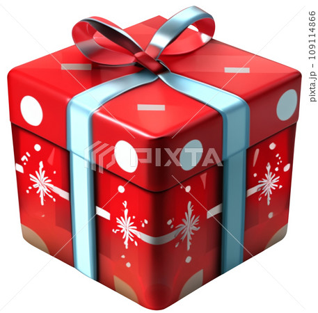 gift box with ribbon 109114866