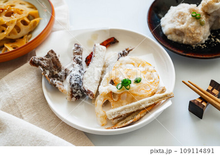 根菜のから揚げ 根菜のから揚げ 109114891