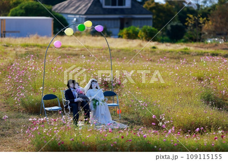 田舎の案山子　かかし 109115155