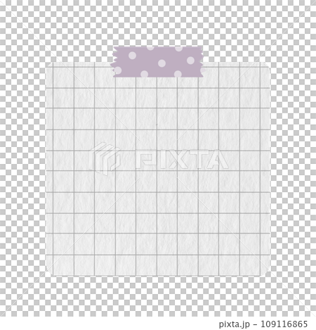 Cute blank square paper note digital planner sticky note banner to do list or memo message notepads paper sheet notepaper pastel purple for goodnote 109116865
