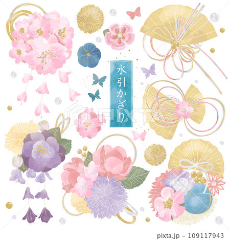 和風　水引かざり 109117943