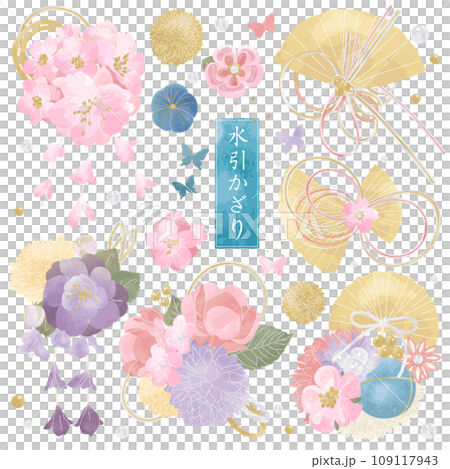 和風　水引かざり 109117943