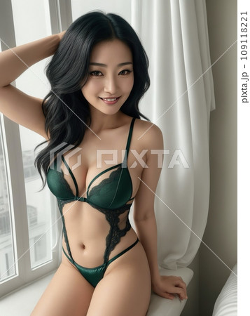 ボディスーツの女性 ボディスーツの女性 109118221
