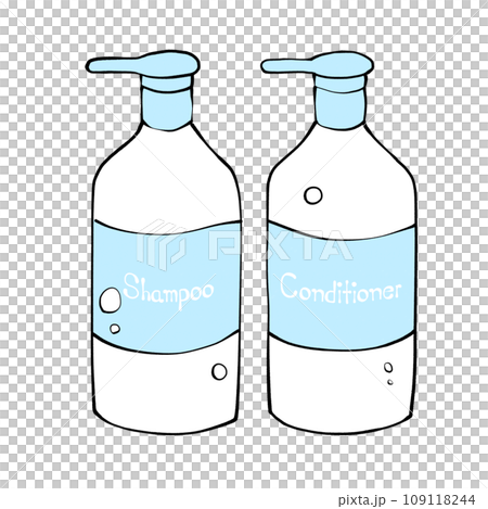 洗髮精和護髮素插畫 洗髮精和護髮素插畫 109118244