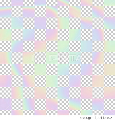 checkered checker chess pattern hologram retro groovy y2k psychedelic checkerboard Funky hippie 109118402