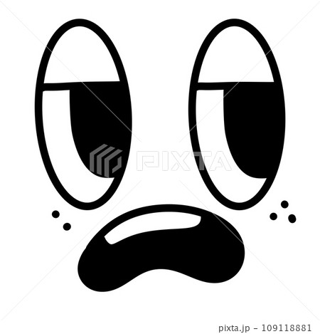 Eye smile emotion groovy face retro smiley cute cartoon emotion emoji doodle Eye smile emotion groovy face retro smiley cute cartoon emotion emoji doodle 109118881
