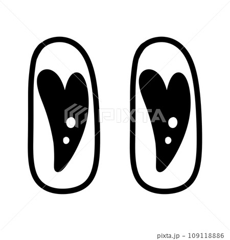 Eye smile emotion groovy face retro smiley cute cartoon emotion emoji doodle Eye smile emotion groovy face retro smiley cute cartoon emotion emoji doodle 109118886