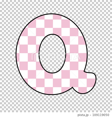 Pink Groovy checkered chess letter alphabet groovy retro font valentine vintage y2k 109119050