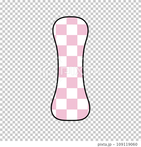 Pink Groovy checkered chess letter alphabet groovy retro font valentine vintage y2k 109119060