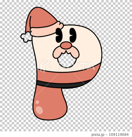 Letter P cute 60s 70s groovy retro vintage smiley santa cartoon font winter alphabet merry christmas xmas festive clipart Letter P cute 60s 70s groovy retro vintage smiley santa cartoon font winter alphabet merry christmas xmas festive clipart 109119084