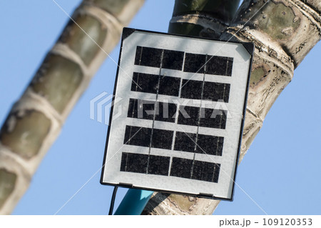 Closeup of small Solar cell for home user 109120353