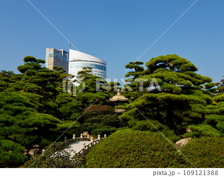 高松市立玉藻公園　史跡高松城址披雲閣枯山水庭園 109121388