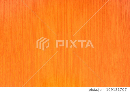Wooden Orange Texture Bright Tint Abstract Pattern Surface Board Table Plank Background 109121707