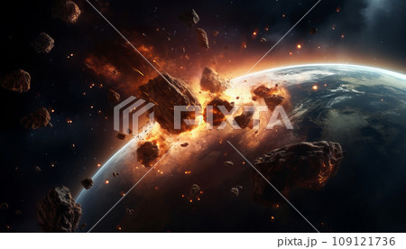 Red-hot asteroids are flying to Earth Red-hot asteroids are flying to Earth 109121736