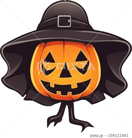 halloween pumpkin with an orange pumpkin halloween pumpkin with an orange pumpkin 109122061