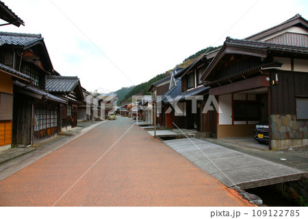 熊川宿　宿場町　若狭鯖街道熊川宿　鯖街道　若狭　福井県若狭町熊川　福井県三方上中郡　旧鯖街道　 109122785