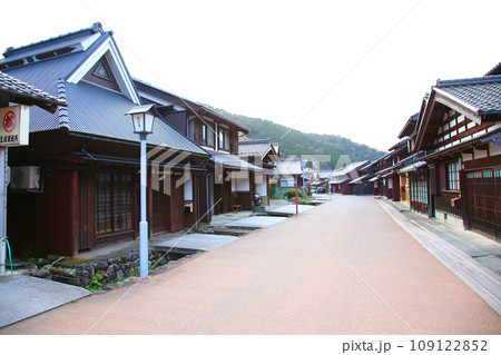 熊川宿　宿場町　若狭鯖街道熊川宿　鯖街道　若狭　福井県若狭町熊川　福井県三方上中郡　旧鯖街道　 109122852