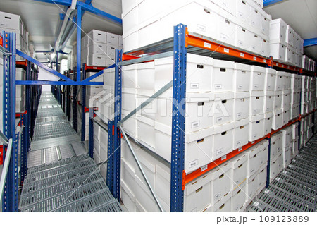 Boxes warehouse Boxes warehouse 109123889