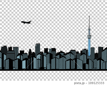 背景中可以看到天空樹的城市景觀 109125333