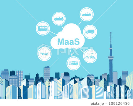 MaaS(イメージ素材) MaaS(イメージ素材) 109126456