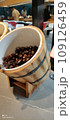 Olives in beautiful dishes in the assortment of a restaurant in one of the hotels in Turkey 109126459