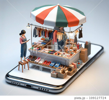 オンラインフリーマーケット-Generative AI 109127724