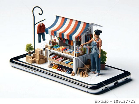 オンラインフリーマーケット-Generative AI オンラインフリーマーケット-Generative AI 109127725